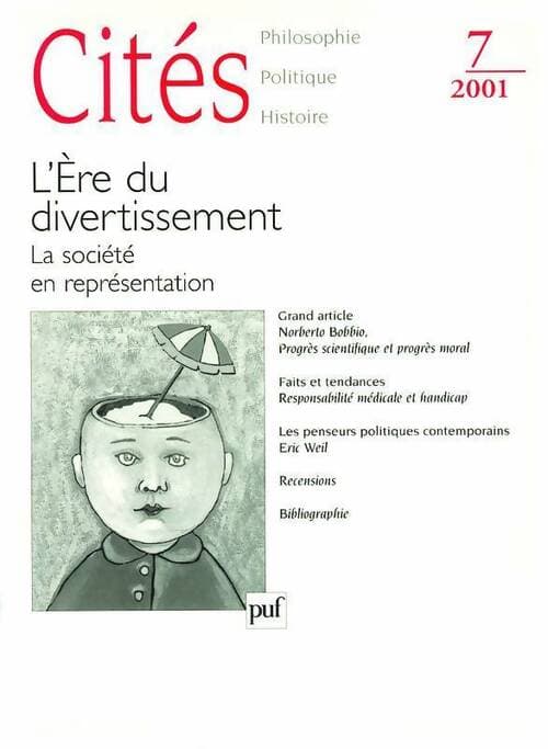 Cités n°7 : L'ère du divertissement - Collectif